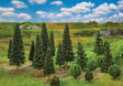 Mixed Forest Trees -- 1-3/8 to 3-1/2"  3.5 to 9cm Tall pkg(25)