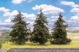 Fir Trees -- 3-3/8"  10cm Tall pkg(3)-1