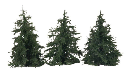 Fir Trees -- 3-3/8"  10cm Tall pkg(3)-2