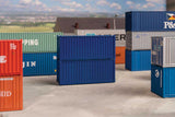 20' Container 2-Pack -- Painted, Unlettered (blue)-1