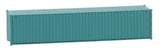 40' Corrugated Container - Assembled -- Painted, Unlettered (green)-2