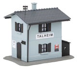 Railway Crossing/Junction Buildings - Action Set -- Kit Includes Signal Tower, Freight House, 2 Allotment Gardens, Grade Crossin-2