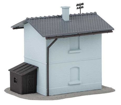 Railway Crossing/Junction Buildings - Action Set -- Kit Includes Signal Tower, Freight House, 2 Allotment Gardens, Grade Crossin-3