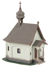 Winter in the Mountains -- Kit Includes 2 Alpine Houses, Chapel, 3 Light Bases, Icicles, Snow Powder-2