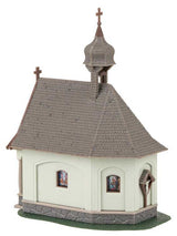 Winter in the Mountains -- Kit Includes 2 Alpine Houses, Chapel, 3 Light Bases, Icicles, Snow Powder-3