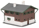Winter in the Mountains -- Kit Includes 2 Alpine Houses, Chapel, 3 Light Bases, Icicles, Snow Powder-5