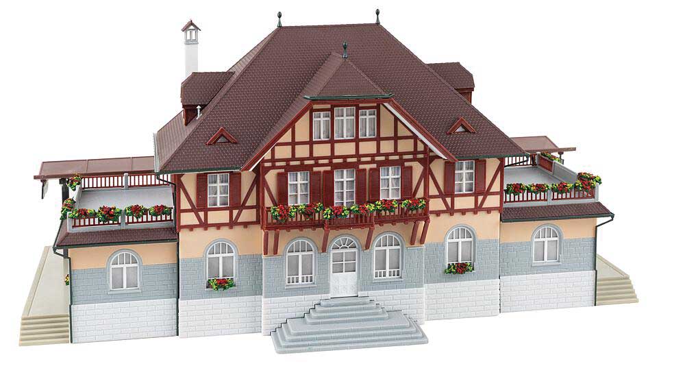 Burgschwabach Station -- Kit - 14-3/16 x 9-5/16 x 6-15/16"  36 x 23.6 x 17.7cm-3