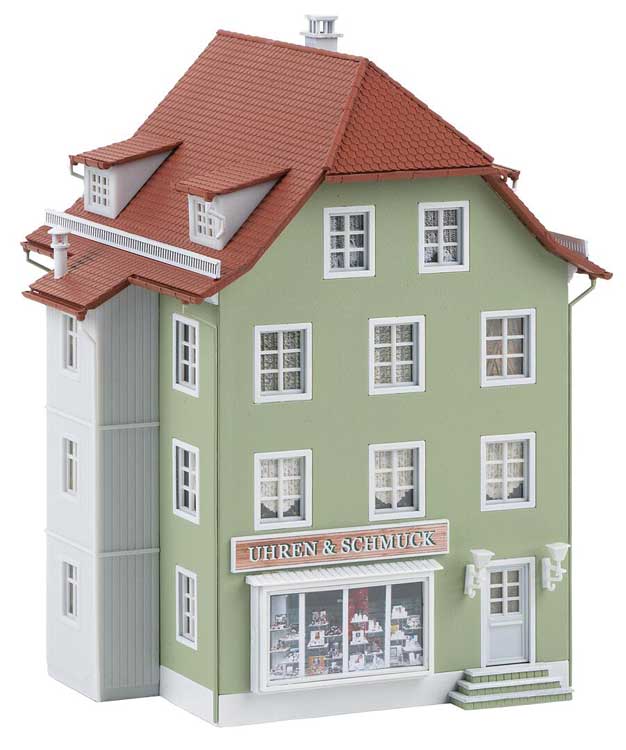 Town House with Jeweler -- Kit - 4-3/4 x 4-1/16 x 6-1/4"  12 x 10.3 x 15.8cm-1
