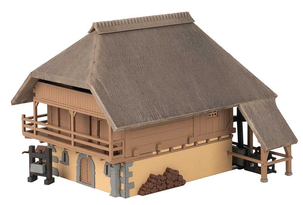 Warehouse with Fruit Press -- Kit - 4-13/16 x 4-3/8 x 3-1/2"  12.2 x 11.1 x 8.8cm-2