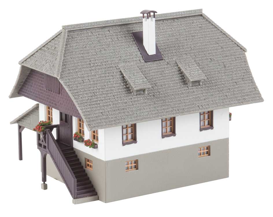 Tagelohnerhaus Oberprechtal House -- Kit - 5-11/16 x 5-1/8 x 4-1/2"  14.4 x 13 x 11.4cm-3