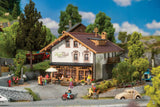 Alpine House with Café -- Kit - 5-7/8 x 5-1/8 x 4-7/16"  15 x 13 x 11.2cm-1