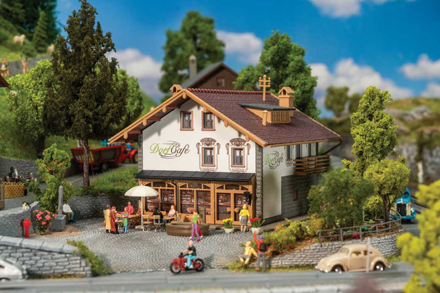 Alpine House with Café -- Kit - 5-7/8 x 5-1/8 x 4-7/16"  15 x 13 x 11.2cm-1