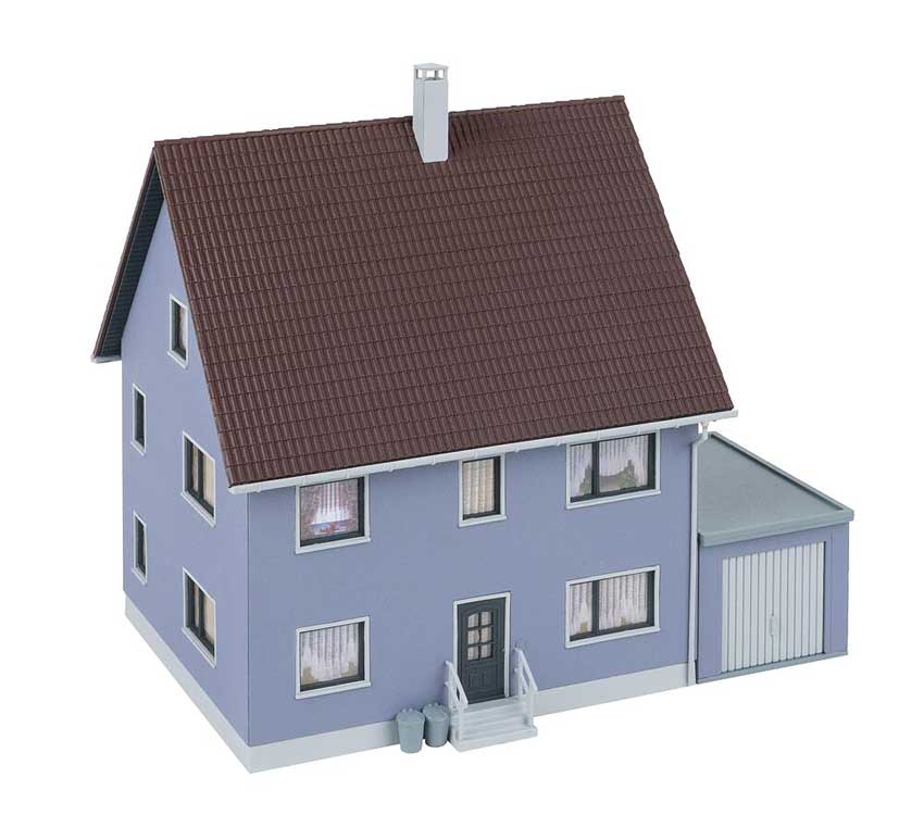Two-Family House/Duplex -- Kit - 6-1/8 x 4-7/8 x 5-11/16"  15.5 x 12.5 x 14.5cm-2