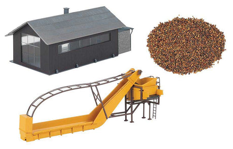 Storage Shed with Conveyor Belt -- Kit - Building: 6-3/4 x 3-3/4 x 2-13/16"  17.2 x 9.5 x 7.1cm-2