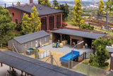 Barrack with Coal Shed -- Kit - Barrack: 5-7/8 x 2-13/16 x 2-1/16"  15 x 7.2 x 5.2cm-1