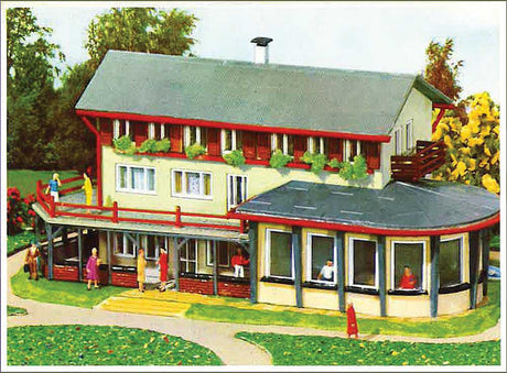Cafe Restaurant -- Kit - 5-9/16 x 3-3/16 x 2-5/8"  14.2 x 8.1 x 6.7cm-1