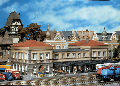 Exclusive Model for 2004 - Bad Durkheim Station - Weathered Model -- 15-1/8 x 6-5/8 x 3-5/8"  27.8 x 16.5 x 9cm