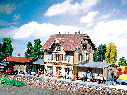 Guglingen Rural Station -- 6-1/2 x 3"  16.5 x 7.8cm
