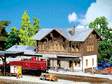 Schwarzbach Station -- 12-3/8 x 3-3/4 x 3"  31 x 9.5 x 7.5cm