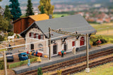 Susch Train Station -- Kit - 4-5/16 x 2-15/16 x 2-1/4"  11 x 7.4 x 5.8cm-1