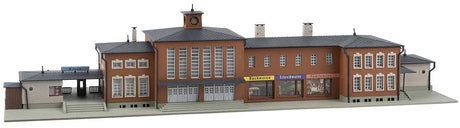 Burgstadt Train Station -- Kit - 16-5/16 x 3-3/8 x 3-11/16"  41.4 x 10 x 9.4cm-3