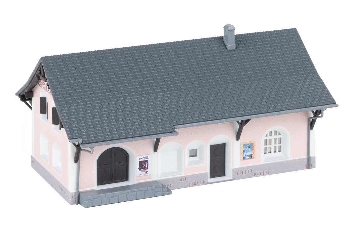 Lavin Train Station -- Kit - 4-5/16 x 2-15/16 x 2-3/4"  11 x 7.4 x 5.8cm-3