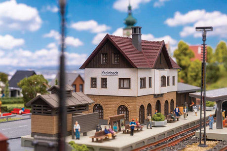 Steinbach Railway Station -- Kit - 9-1/2 x 3-7/16 x 3-3/8"  24.1 x 8.7 x 8.6cm-4