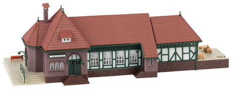 Weissenbach Train Station -- Kit - 8-3/16 x 3-1/4 x 2-5/8"  20.8 x 8.2 x 6.6cm-3