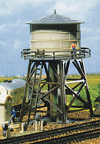 Water Tower -- 3 x 2-3/4"  7.5 x 7cm