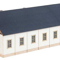 Naumburg Streetcar Tram Maintenance Depot -- Laser-Cut Kit - 7-1/2 x 3-7/8 x 2-15/16"  19 x 9.9 x 7.4cm