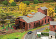 Half-Timber 2-Track Engine House -- Kit - 8-15/16 x 5 x 3-3/4"  22.7 x 12.6 x 9.5cm