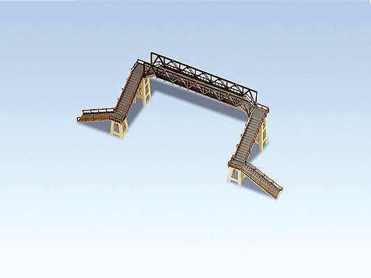 Concrete Footbridge -- 8-1/2 x 4-3/4"  21.5 x 12cm