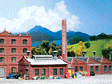 Boiler House - 5-7/8 x 3-1/8 x 5-1/2"  15.5 x 8 x 14cm -- Finishing Touch to Buildings #222201 & 222203 (Each Sold Separately)