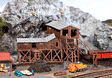 Old Coal Mine - Painted Kit -- 7-7/8 x 7-1/4 x 4-1/8"  20 x 18.5 x 10.6cm