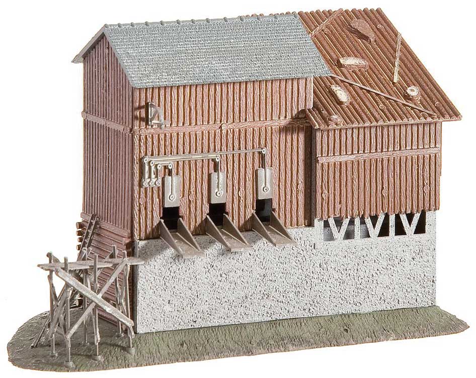 Old Gravel Plant Painted Kit -- 14.6 x 9.5 x 9.5cm-3