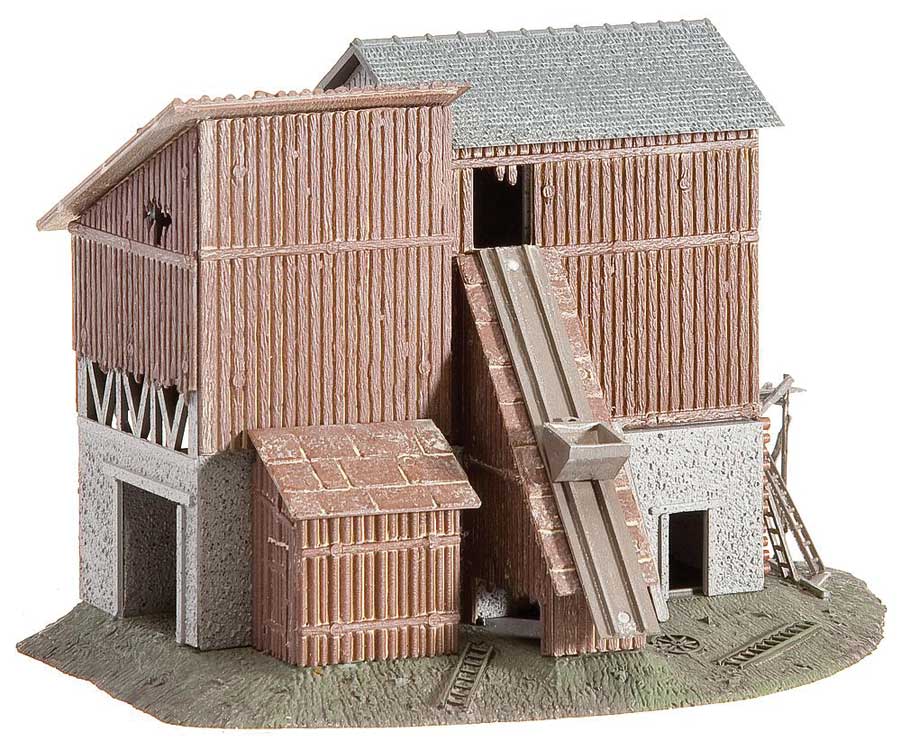 Old Gravel Plant Painted Kit -- 14.6 x 9.5 x 9.5cm-4
