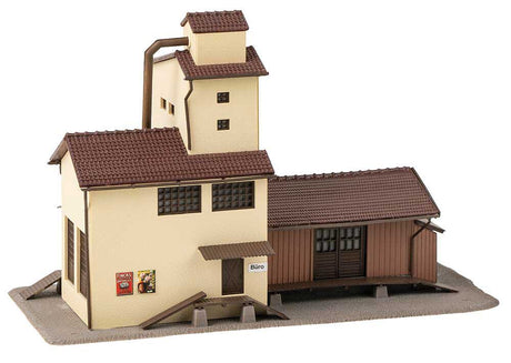 Agricultural Trade Warehouse w/Elevator -- Kit - 16.5 x 8 x 11cm-2