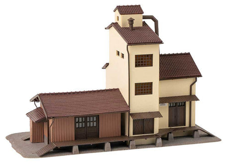 Agricultural Trade Warehouse w/Elevator -- Kit - 16.5 x 8 x 11cm-3