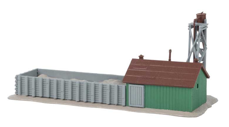 Sanding Tower and Shed -- Kit - 5-1/8 x 2-3/16 x 2-3/8"  13 x 5.5 x 6cm-3