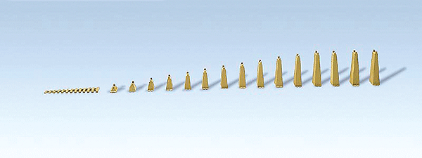 Pier Set for Approach Ramp -- 1/8 x 2-1/4" 0.5 x 6cm
