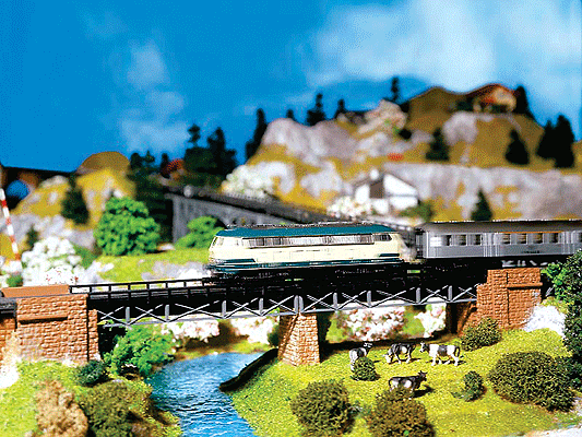 Stone Bridge Abutment Set