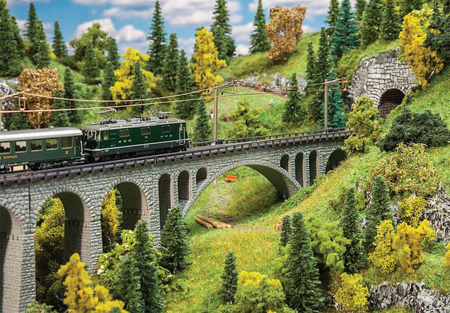 Val Tuoi Viaduct Set -- Kit - 46 x 3.2 x 8cm