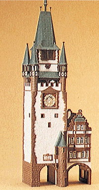 St. Martin's City Gate -- 3-1/8 x 1-3/4 x 10-5/8" 8 x 4.6 x 27cm