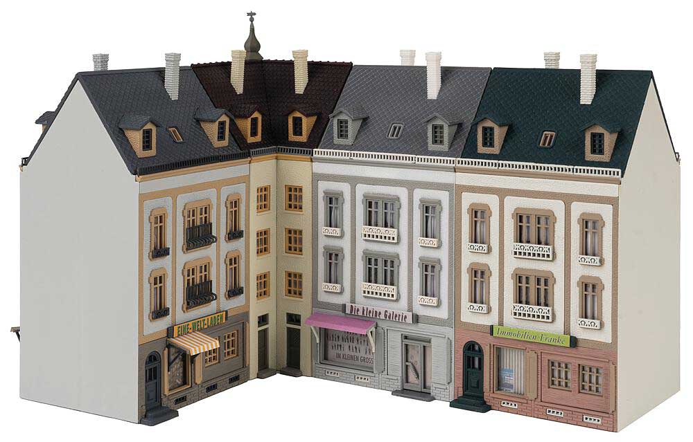 Schubertstrasse Town House Row -- Kit - Includes 4 Houses-3