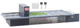 Horrem Train Station -- Kit - 9-1/2 x 4-3/16 x 2-3/8"  24.2 x 10.7 x 6cm-2