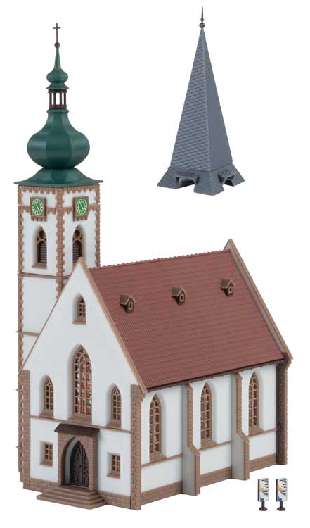 Village Church -- Kit - 5-7/16 x 2-15/16 x 8-1/16"  13.8 x 7.5 x 20.5cm-2