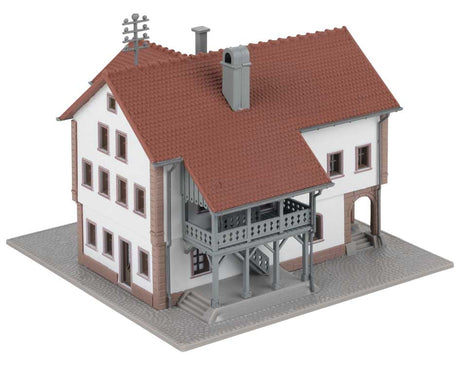 Small Town Hall -- Kit - 4-3/16 x 4-3/8 x 4"  10.7 x 11.2 x 10.2cm-2