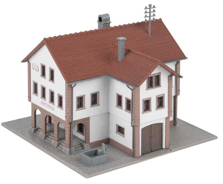 Small Town Hall -- Kit - 4-3/16 x 4-3/8 x 4"  10.7 x 11.2 x 10.2cm-3