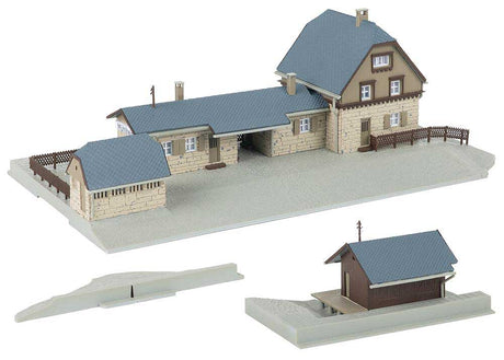 Muhlheim Railway Station -- Kit - 12-5/8 x 4-7/8 x 2-15/16"  32 x 12.4 x 7.4cm-3