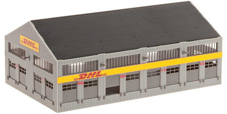 DHL Logistics Center with Figures -- Kit - 8-3/4 x 4-13/16 x 3"  22.3 x 12.2 x 7.6cm-3